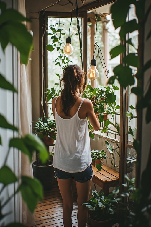 Cozy Balcony Garden Makeover
