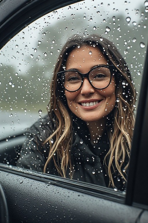 Raindrops Bmw Window