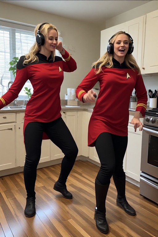 Star Trek Kitchen Dance Duo